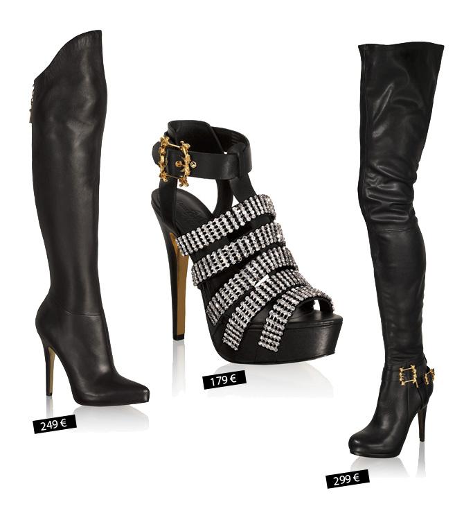 calzado negro anne dello russo Anna Dello Russo su coleccion completa para H