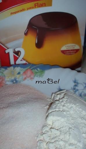 Simil crema pastelera hecha con polvo para flan Simil crema pastelera hecha con polvo para flan