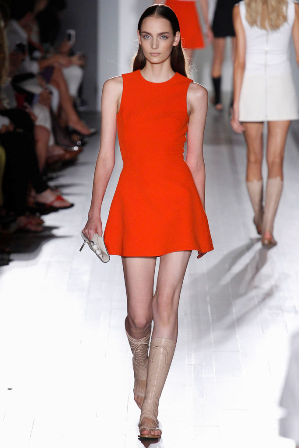 Victoria Beckham. Mercedes Benz NY Fashion Week, Spring 2013