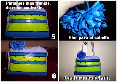 Reciclado de cartera: Cómo dar un toque neón!