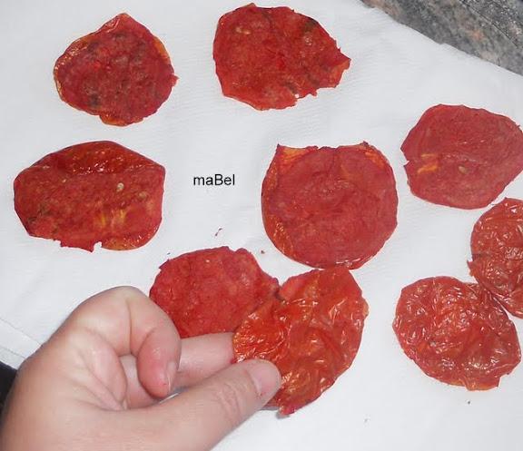 Tomates secos en 20 minutos Tomates secos en 20 minutos