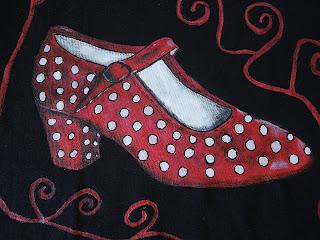 Camiseta Zapato Flamenca