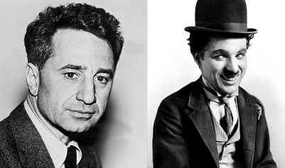 Elia Kazan y Charles Chaplin