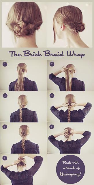 Cómo hacer moño bajo trenzado//How to make a Brisk Braid Hairdo