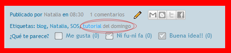Tutorial para el blog: enlazar imágenes a etiquetas Tutorial para el blog: enlazar imágenes a etiquetas
