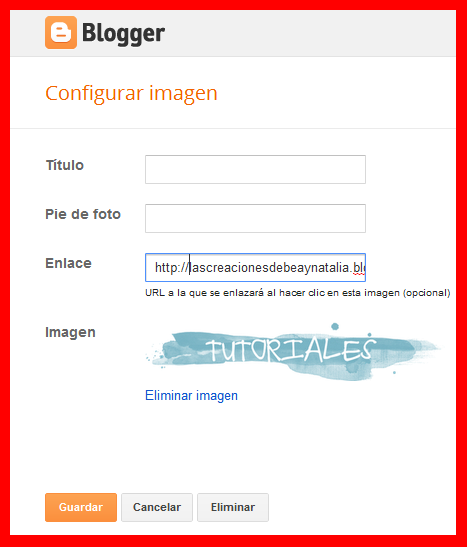 Tutorial para el blog: enlazar imágenes a etiquetas Tutorial para el blog: enlazar imágenes a etiquetas