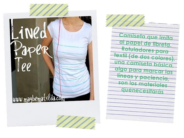 Moda + DIY (VI): Va de camisetas Moda + DIY (VI): Va de camisetas