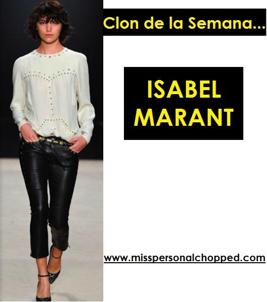 CLON: Camisa de ISABEL MARANT por ZARA! CLON: Camisa de ISABEL MARANT por ZARA!