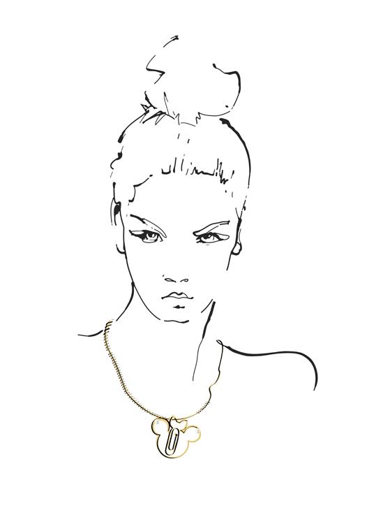 Katie Hillier new version 2 Minnie Mouse protagonista de la Semana de la Moda de Londres