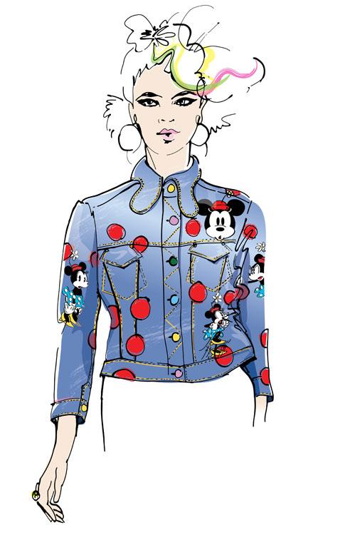 Meadham_Kirchoff_EMBARGOED_9am_UK_time,_Sept_14th Minnie Mouse protagonista de la Semana de la Moda de Londres