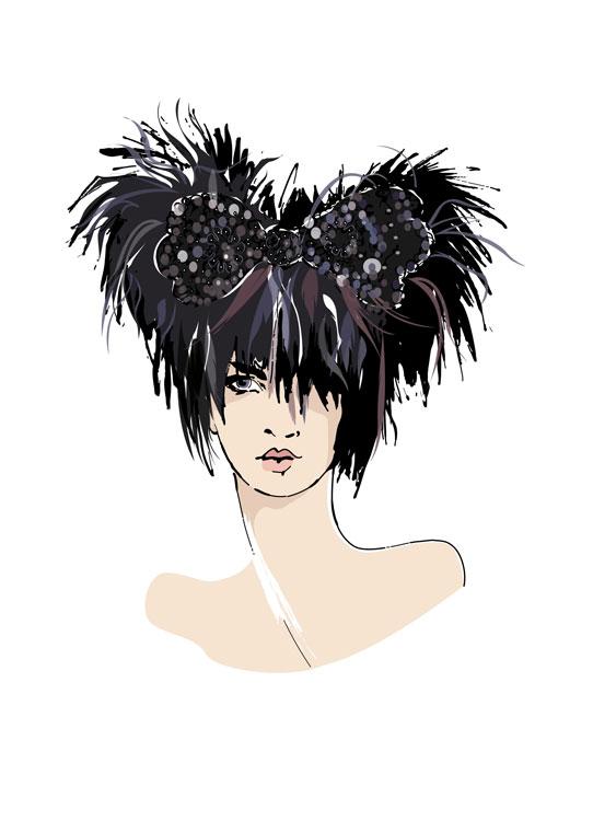 Piers_Atkinson Minnie Mouse protagonista de la Semana de la Moda de Londres