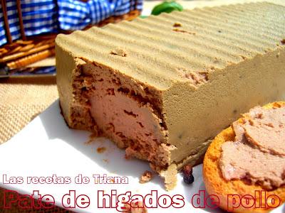 Paté de hígado de pollo al Pedro Ximenez