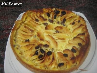 La tarta de manzana.  Sencillas recetas y mi Tarta de manzana estilo Normandía