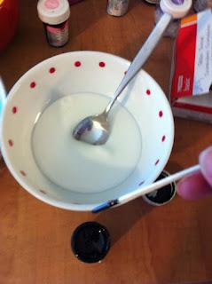 GLASA REAL CON POLVO DE MERENGUE GLASA REAL CON POLVO DE MERENGUE