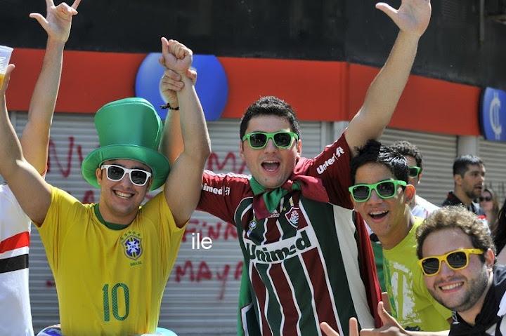 Buenos Aires celebra Brasil