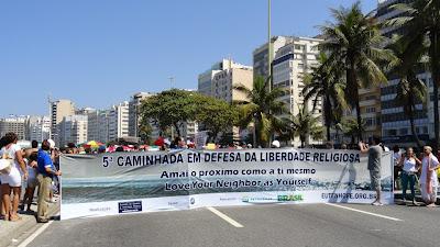 Caminata por la Libertad Religiosa en Río de Janeiro pide amor al prójimo