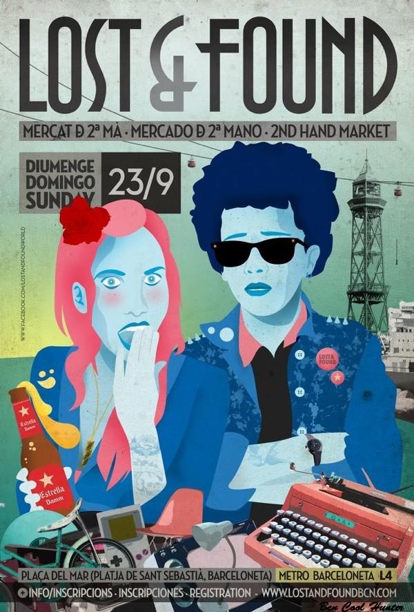 Lost&Found_mercado segunda mano barcelona Reutilizar, Reducir y Reciclar en el mercado de segunda mano Lost & Found