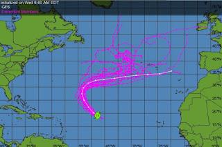 La tormenta tropical Nadine se dirige hacia la Península