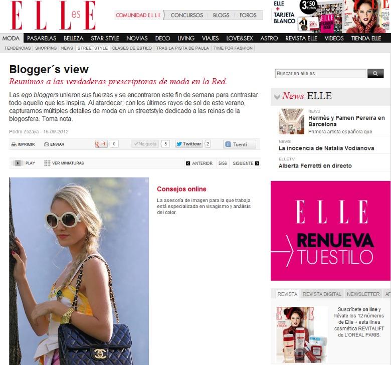 Revista Elle Priscila Hernández Revista Elle Priscila Hernández