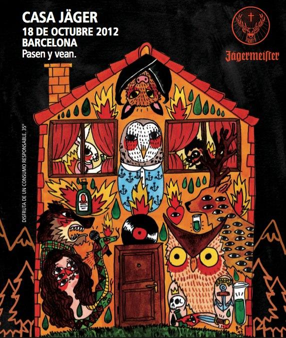 Casa Jäger, una fiestón creativo en una casa a las afueras de Barcelona