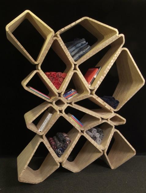 Estantería Softshelf, diseño modular adaptable