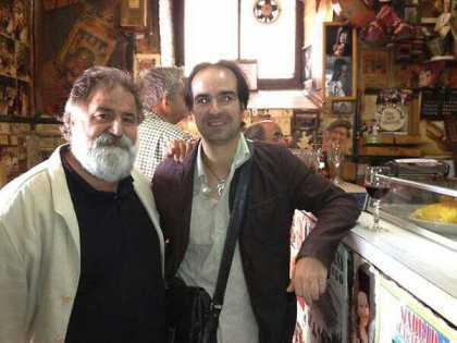 Aquí estoy con Javier Pérez Andres, en El Patillas Bran 2010