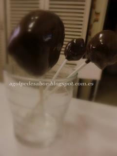 Chupa chups de queso de cabra Chupa chups de queso de cabra