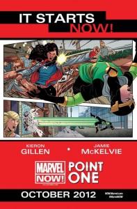 Point One Marvel NOW! Kieron Gillen Jamie Mckelvie Nuevo teaser de Point One con Gillen y McKelvie para Loki y compañía