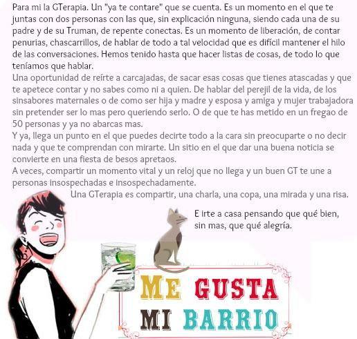 Unos GinTonics y una #GTerapia Unos GinTonics y una #GTerapia