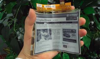 ¿Papel electrónico flexible? ¿Papel electrónico flexible?