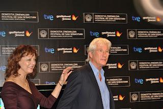 Richard Gere y Susan Sarandon dan glamour a la jornada inaugural del Festival.