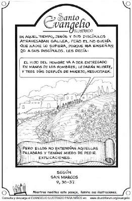 EVANGELIO DOMINICAL EN CÓMIC: 23 de Setiembre del 2012 EVANGELIO DOMINICAL EN CÓMIC: 23 de Setiembre del 2012
