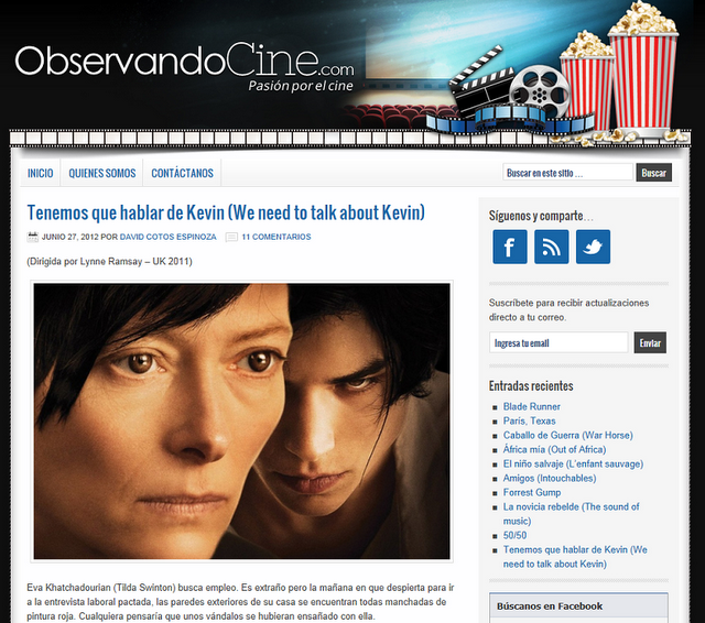 Visita Observando Cine.com