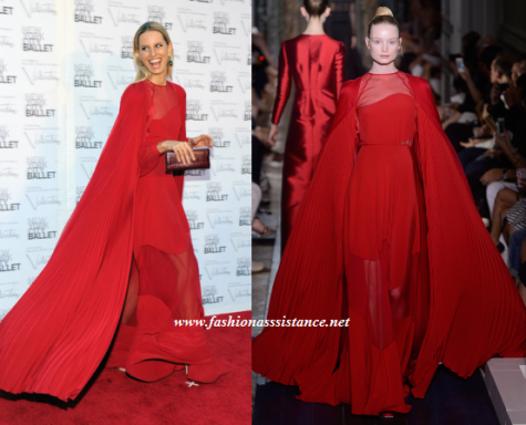 Sarah Jessica Parker, Karolina Kurkova y Anne Hathaway, de Valentino Alta Costura en el Ballet de NYC