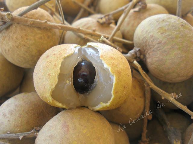 Longan o ojo de dragón 龙眼 Longan o ojo de dragón 龙眼