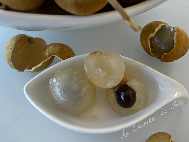 Longan o ojo de dragón 龙眼 Longan o ojo de dragón 龙眼