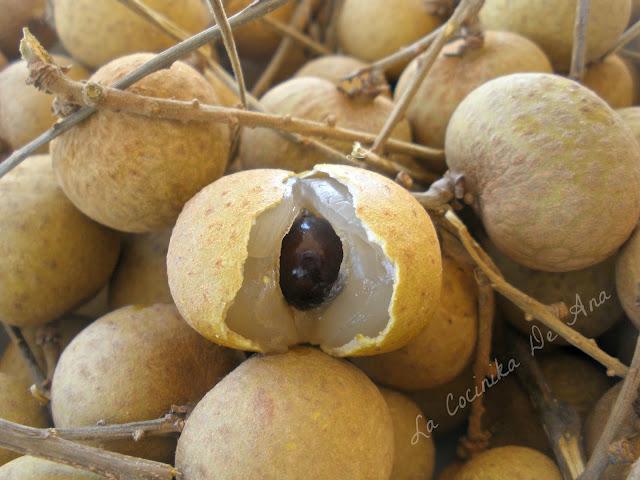 Longan o ojo de dragón 龙眼 Longan o ojo de dragón 龙眼