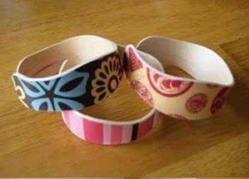 Hazte unas pulseras con palitos de helados Hazte unas pulseras con palitos de helados