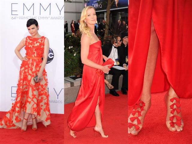 Y ellas se lucen en los Emmy 2012