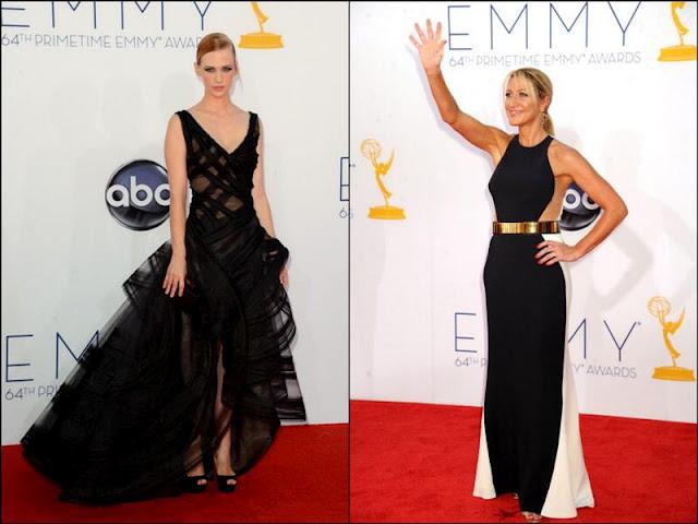 Y ellas se lucen en los Emmy 2012