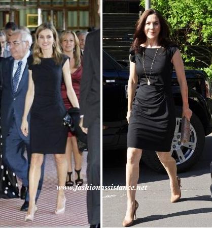 Elige el look. Vestido de Hugo Boss: Princesa Mary o Princesa Letizia