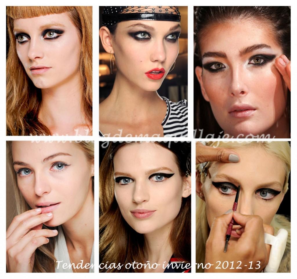 eyeliner Maquillaje otoño invierno 2012-13 según las pasarelas
