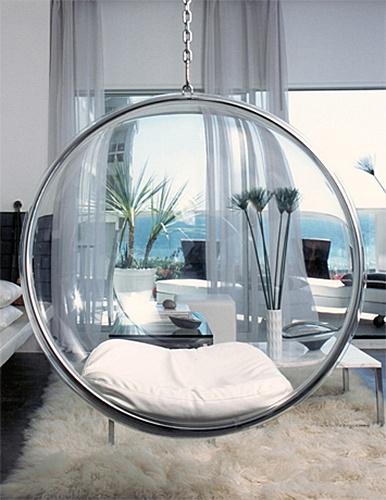 CUESTIÓN DE HUEVOS (III PARTE): BALL Y BUBBLE CHAIR