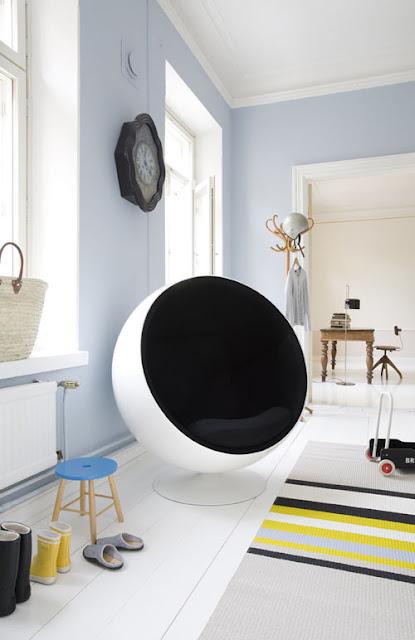 CUESTIÓN DE HUEVOS (III PARTE): BALL Y BUBBLE CHAIR