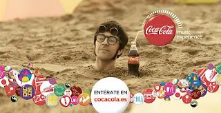 Chapas en el anuncio de Coca Cola Experience de Carlos Jean