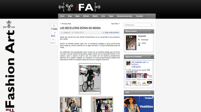 Una colaboración muy art y muy fashion Una colaboración muy art y muy fashion