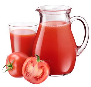 Los beneficios del zumo de tomate