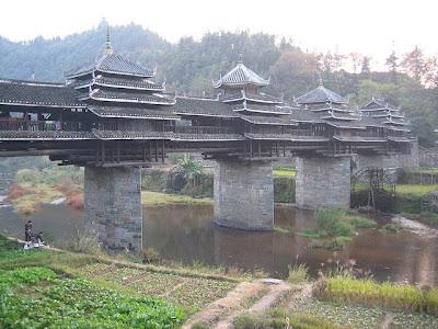 Puentes chinos de madera