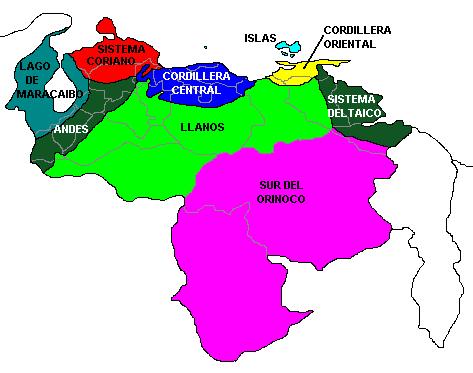 Qué es una Región y una Ecorregión y las Ecorregiones Venezolanas