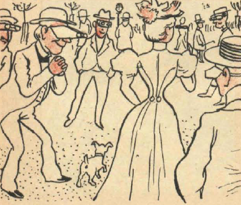 The Monigoty, 28 de octubre de 1897. Gafas de rayos X del año 2000 El futuro año 2000